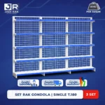 Rak Gondola Single 3 Set