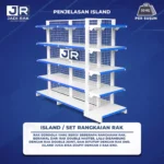 Rak Gondola Single 4 Set - Gambar 4