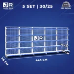 Rak Gondola Single 5 Set - Gambar 8