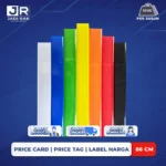 Price Card / Label Harga Rak Toko 86 cm - Gambar 2
