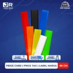 Price Card / Label Harga Rak Toko 86 cm - Gambar 3