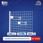 Double Hook Putih 25-30 cm