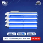 Meja Kasir Sudut Full Shelving - Gambar 2